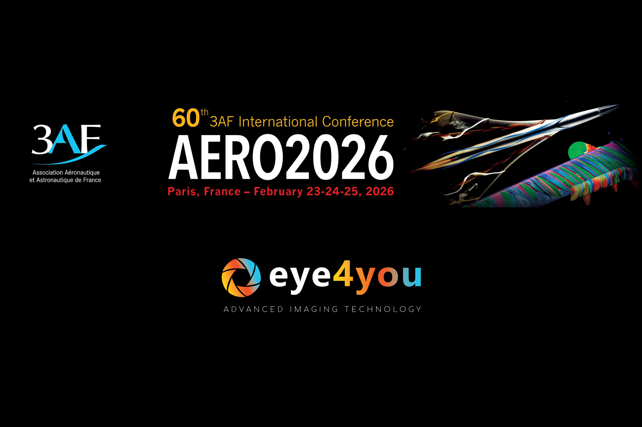 Banner from AERO booth 2026